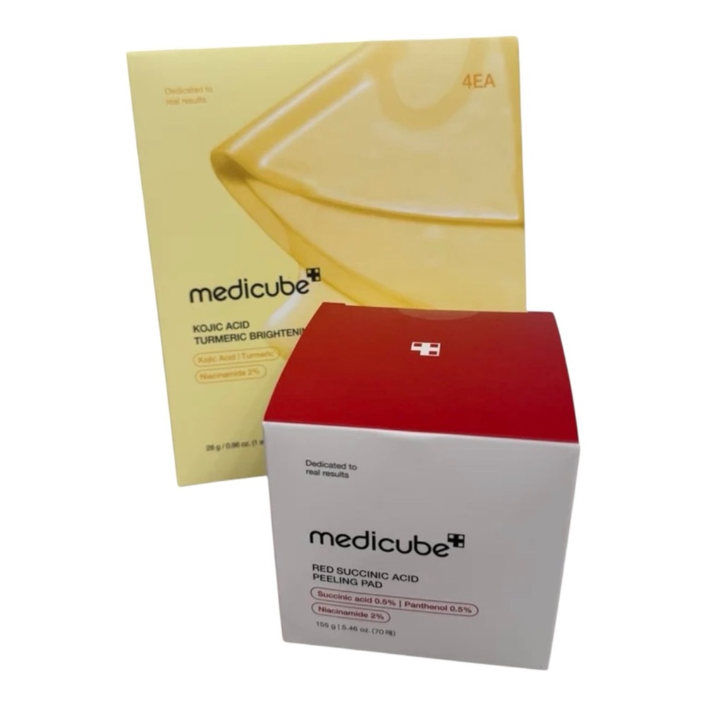 Medicube pore pads and masks